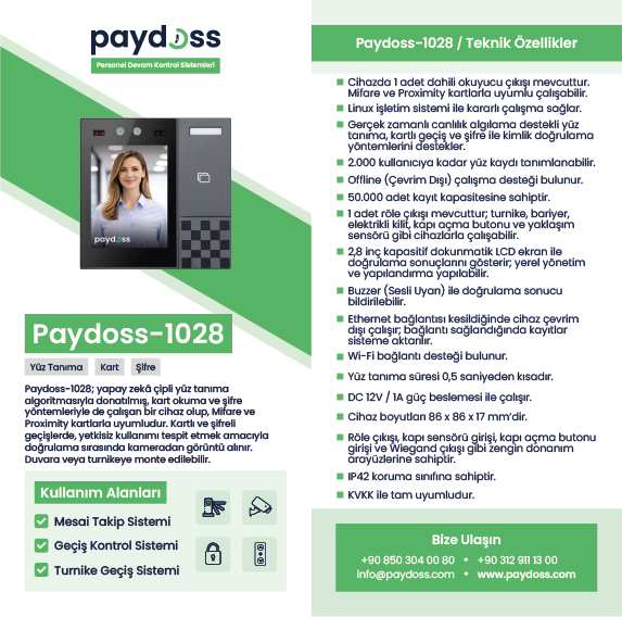 paydoss-TT1028-cihazi